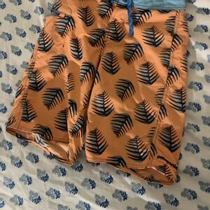 Patagonia Men's Coral Leaf Print Board Shorts